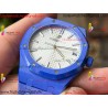 ROYAL OAK 15500 BLUE CERAMIC APSF 1:1 BEST EDITION SILVER DIAL ON BLUE CERAMIC BRACELET SA4302 SUPER CLONE