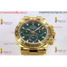 DAYTONA 116508 GAIN WEIGHT YG ZF 1:1 BEST EDITION GREEN DIAL ON YG BRACELET SH4130