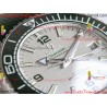 PLANET OCEAN 600M 43.5MM GREEN CERAMIC BEZEL SS VSF 1:1 BEST EDITION SILVER DIAL ON GREEN RUBBER STRAP A8900