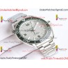 Planet Ocean 600M 43.5mm Green Ceramic Bezel SS VSF 1:1 Best Edition Silver Dial on SS Strap A8900