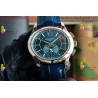 ANNUAL CALENDAR COMPLICATIONS 5205R SS GRF BEST EDITION BLUE DIAL ON BLUE LEATHER STRAP A324