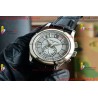 ANNUAL CALENDAR COMPLICATIONS 5205R SS GRF BEST EDITION WHITE DIAL ON BLACK LEATHER STRAP A324