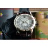 ANNUAL CALENDAR COMPLICATIONS 5205R SS GRF BEST EDITION WHITE DIAL ON BLACK LEATHER STRAP A324