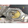 AUTILUS 5711/1A 3KF 1:1 BEST EDITION DIAMONDS BEZEL GREEN TEXTURED DIAL ON