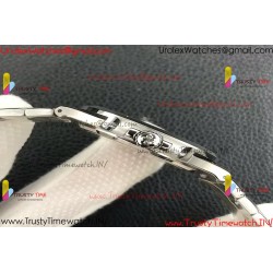 AUTILUS 5711/1A 3KF 1:1 BEST EDITION DIAMONDS BEZEL GREEN TEXTURED DIAL ON