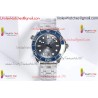 SEAMASTER DIVER 300M BLUE CERAMIC BEZEL V4 VSF 1:1 BEST EDITION Grey DIAL ON SS BRACELET SUPER CLONE ASIAN 8800