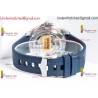 SEAMASTER DIVER 300M BLUE CERAMIC BEZEL V4 VSF 1:1 BEST EDITION BLUE DIAL ON SS BRACELET SUPER CLONE ASIAN 880