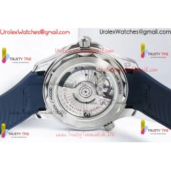 SEAMASTER DIVER 300M BLUE CERAMIC BEZEL V4 VSF 1:1 BEST EDITION BLUE DIAL ON SS BRACELET SUPER CLONE ASIAN 880