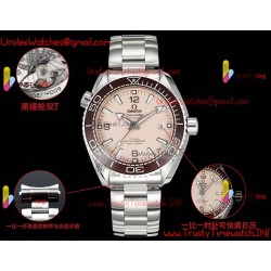 Omega·Ocean Universe TVSF 43.5MM Beige dial Ceramic bezel Stainless steel strap Movement 8900