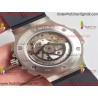 Hublot Big Bang 44mm Black Dial SS Black Rubber Strap Movement 4100