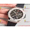 Hublot Big Bang 44mm Black Dial SS Black Rubber Strap Movement 4100