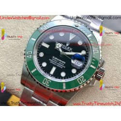 SUBMARINER 41MM 126610 LV KERMIT 904L STEEL VSF 1:1 BEST EDITION VR3235