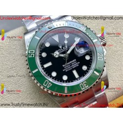 SUBMARINER 41MM 126610 LV KERMIT 904L STEEL VSF 1:1 BEST EDITION VR3235