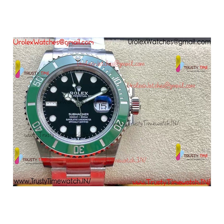 SUBMARINER 41MM 126610 LV KERMIT 904L STEEL VSF 1:1 BEST EDITION VR3235