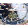 PLANET OCEAN 43.5MM BLUE CERAMIC BEZEL SS SCF 1:1 BEST EDITION BLUE DIAL ON SS BRACELET A8900