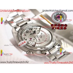 PLANET OCEAN 43.5MM BLUE CERAMIC BEZEL SS SCF 1:1 BEST EDITION BLUE DIAL ON SS BRACELET A8900