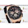ROYAL OAK OFFSHORE 43MM 26420SO RG APSF 1:1 BEST EDITION BLACK DIAL ON BLACK RUBBER STRAP SA4401 SUPER CLONE