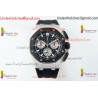 ROYAL OAK OFFSHORE 43MM 26420SO SS APSF 1:1 BEST EDITION BLACK DIAL ON BLACK RUBBER STRAP SA4401 SUPER CLONE