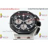 ROYAL OAK OFFSHORE 43MM 26420SO SS APSF 1:1 BEST EDITION BLACK DIAL ON BLACK RUBBER STRAP SA4401 SUPER CLONE