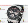 ROYAL OAK OFFSHORE 43MM 26420SO SS APSF 1:1 BEST EDITION BLACK DIAL ON BLACK RUBBER STRAP SA4401 SUPER CLONE
