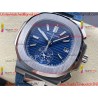Patek Philippe Nautilus 59801A 3KF 40MM Blue Dial SS Blue Cloth Strap Caliber CH28-520