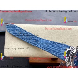 Patek Philippe Nautilus 59801A 3KF 40MM Blue Dial SS Blue Cloth Strap Caliber CH28-520