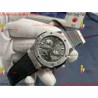Hublot Big Bang 44mm Grey Dial SS Grey Leather Strap Dial 7750