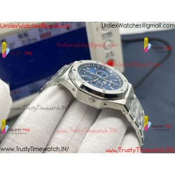 Royal Oak JF 41MM Blue Dial  316L Stainless Steel Strap Caliber 5134