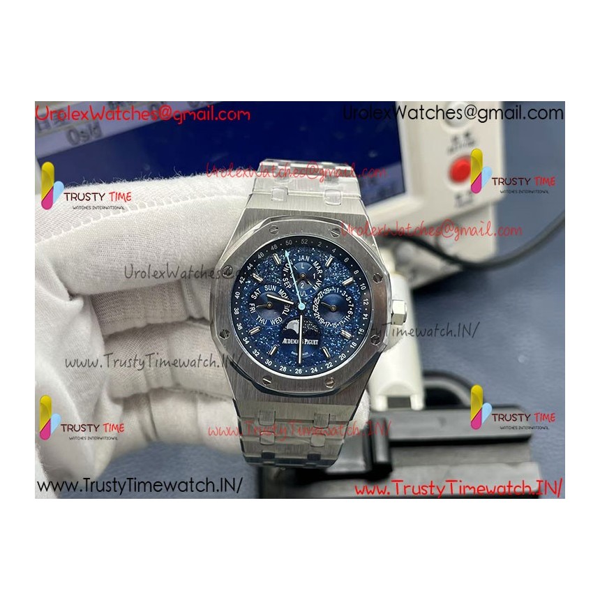 Royal Oak JF 41MM Blue Dial  316L Stainless Steel Strap Caliber 5134