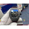 RM35-02 ZF 49MM Black Dial Black Carbon Fiber Case Black Rubber Strap Calibre RMAL1