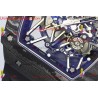 RM35-02 ZF 49MM Black Skeleton Dial Black Carbon Fiber Case Black Rubber Strap Calibre RMAL1