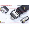 RM35-02 ZF 49MM Black Skeleton Dial Black Carbon Fiber Case Black Rubber Strap Calibre RMAL1