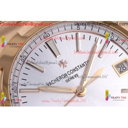 Vacheron Constantin Overseas 4500 PPF 41mm White Dial RG/SS  Rose Gold Bracelet Caliber 5100