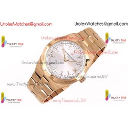 Vacheron Constantin Overseas 4500 PPF 41mm White Dial RG/SS  Rose Gold Bracelet Caliber 5100