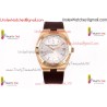 Vacheron Constantin Overseas 4500V RG/SS White Dial Brown Rubber Strap Caliber 5100