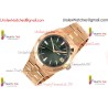 Vacheron Constantin Overseas 4500V PPF RG/SS Green Dial Rose Gold Strap Caliber 5100