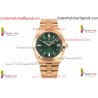 Vacheron Constantin Overseas 4500V PPF RG/SS Green Dial Rose Gold Strap Caliber 5100