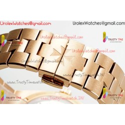 Vacheron Constantin Overseas 4500V PPF RG/SS Blue Dial Rose Gold Bracelet Caliber 5100