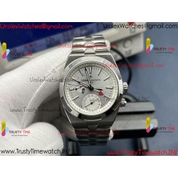 Vacheron Constantin Overseas MKF 41mm White Dial SS Stainless Steel Strap Caliber 5110DT