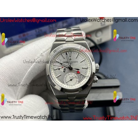 Vacheron Constantin Overseas MKF 41mm White Dial SS Stainless Steel Strap Caliber 5110DT
