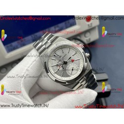 Vacheron Constantin Overseas MKF 41mm White Dial SS Stainless Steel Strap Caliber 5110DT