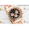 ROLDYT0607B - Daytona 126505 RG/RG Blk/Dia 904L APSF SH4131