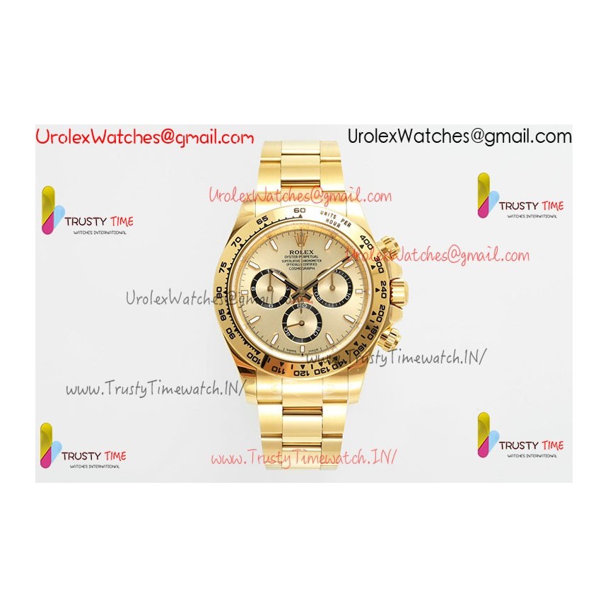 ROLDYT0608B - Daytona 126508 YG/YG YG/Stk 904L APSF SH4131 ROLDYT0608B - Daytona 126508 YG/YG YG/Stk 904L APSF SH4131