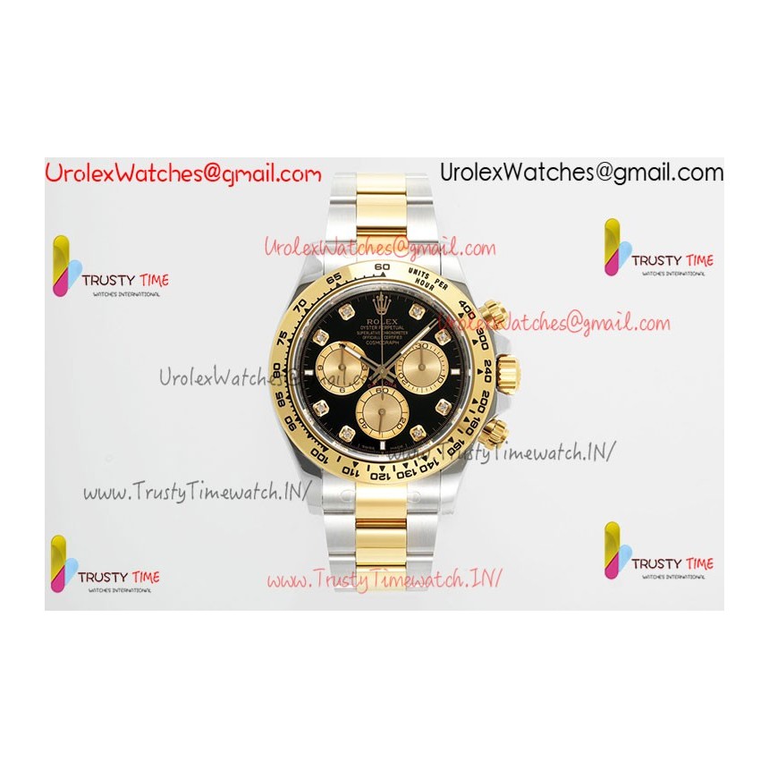 ROLDYT0603A - Daytona 126503 YG/SS Blk/Dia 904L APSF SH4131 ROLDYT0603A - Daytona 126503 YG/SS Blk/Dia 904L APSF SH4131