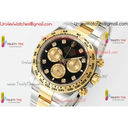 ROLDYT0603A - Daytona 126503 YG/SS Blk/Dia 904L APSF SH4131