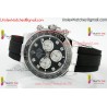 Daytona 126518 APSF 1:1 Best  SS Black Dial Sticks Markers on Oysterflex Strap SH4131