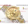 Rolex Sky-Dweller 42mm gold dial, YG/SS stainless steel strap, automatic caliber 9001