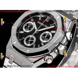 Royal Oak 38mm Black Dial SS 316L Strap Caliber 7750