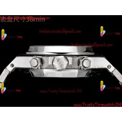 ROYAL OAK 38MM GREY DIAL SS 316L STRAP CALIBER 7750