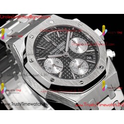 ROYAL OAK 38MM GREY DIAL SS 316L STRAP CALIBER 7750